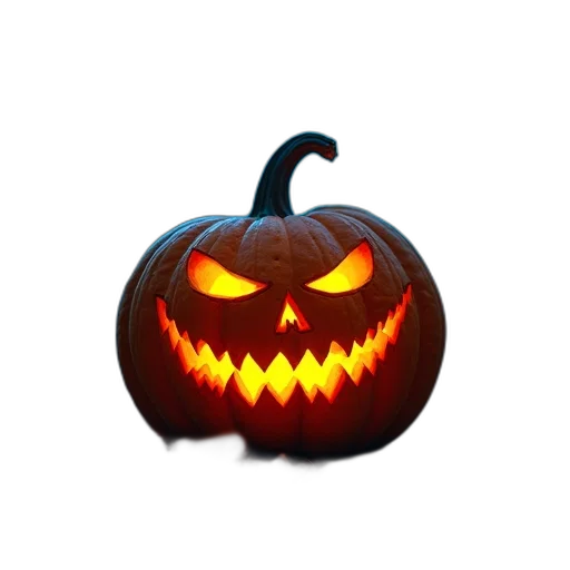 mask, 3d render, pixel art, photorealistic, concept art, carved, pumpkin, menacing transparent PNG cut-out
