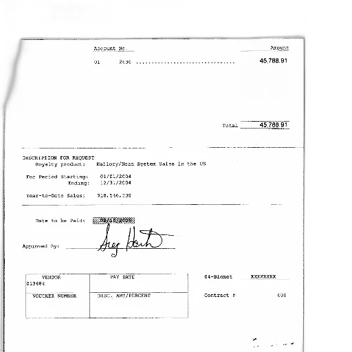 document, titled, vendor, roger, emerson, details, about, payment transparent PNG cut-out