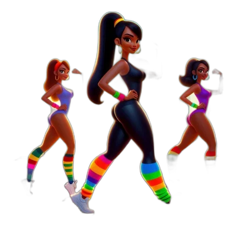 concept art, pixel art, 3d render, cartoon, neon, colorful, poster, animated transparent PNG cut-out