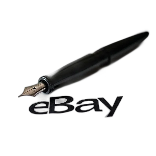 staff, weapon, photorealistic, 3d render, black, fountain, pen, silver transparent PNG cut-out