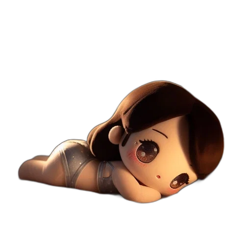 shoes, creature, staff, face, 3d render, cartoon, concept art, anime transparent PNG cut-out