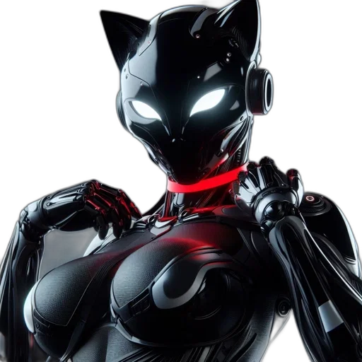 robot, mask, comic book art, concept art, 3d render, cyberpunk, highly, detailed transparent PNG cut-out