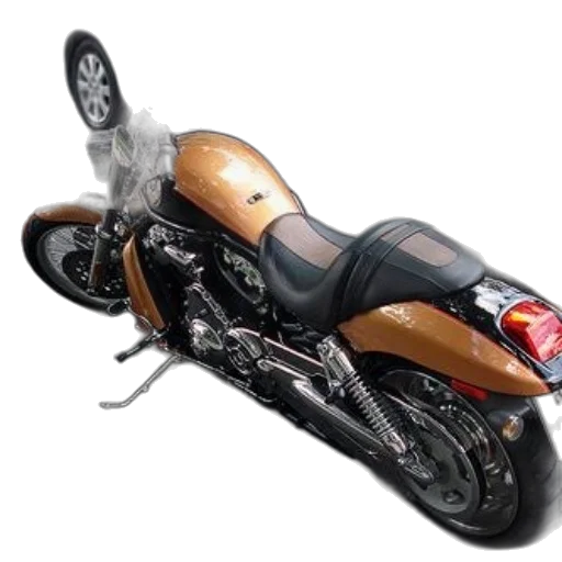 3d render, photorealistic, sleek, metallic, orange, motorcycle, black, accents transparent PNG cut-out