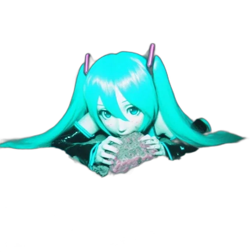 creature, mask, robot, weapon, vaporwave, 3d render, anime, concept art transparent PNG cut-out