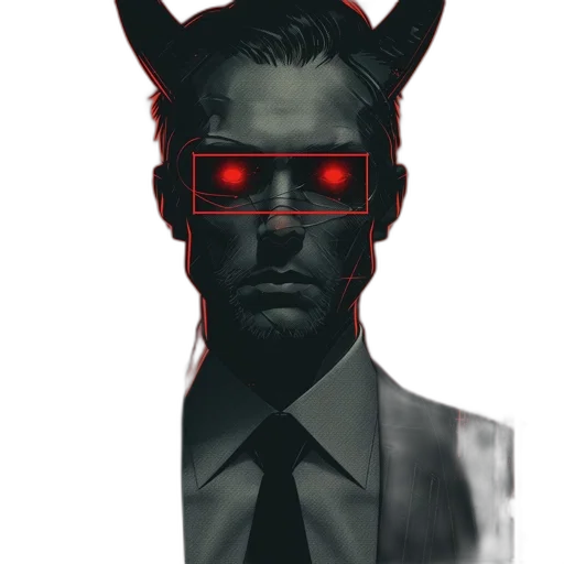 mask, face, robot, animal, cyberpunk, concept art, comic book art, pixel art transparent PNG cut-out