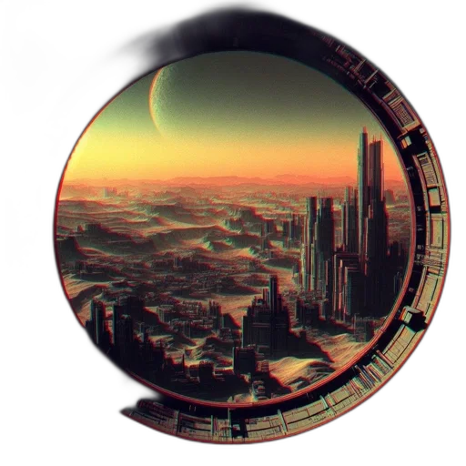 robot, mask, jacket, cyberpunk, concept art, vaporwave, 3d render, outer space transparent PNG cut-out