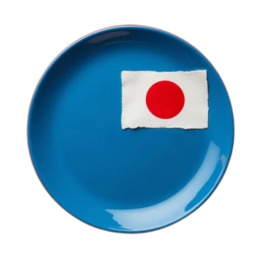 food, jewelry, weapon, staff, 3d render, blue, plate, red transparent PNG cut-out
