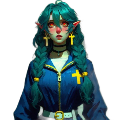 staff, jewelry, face, mask, fantasy art, concept art, pixel art, anime transparent PNG cut-out