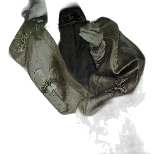 mask, jacket, weapon, face, concept art, fantasy art, photorealistic, watercolor transparent PNG cut-out