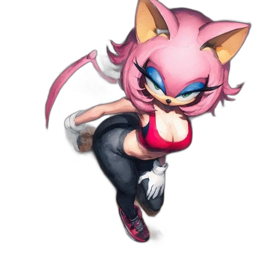 weapon, animal, creature, concept art, 3d render, pixel art, anime, animated transparent PNG cut-out