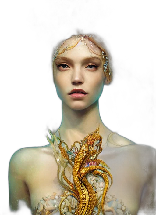 jewelry, dragon, crown, mask transparent PNG cut-out