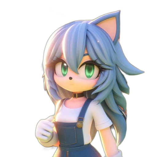 staff, dress, robot, anime, 3d render, pixel art, concept art, monochrome transparent PNG cut-out