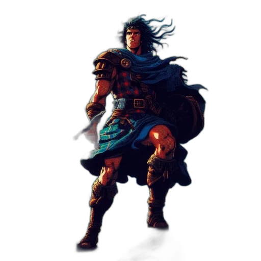 sword, weapon, staff, fantasy art, concept art, pixel art, comic book art, blue transparent PNG cut-out