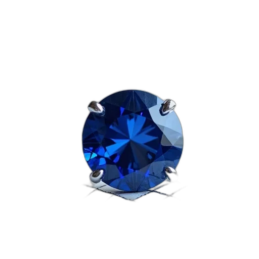 jewelry, crown, umbrella, hat, 3d render, photorealistic, blue, close-up transparent PNG cut-out