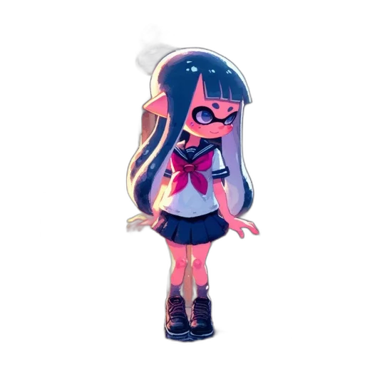 staff, weapon, creature, dress, 3d render, pixel art, concept art, anime transparent PNG cut-out
