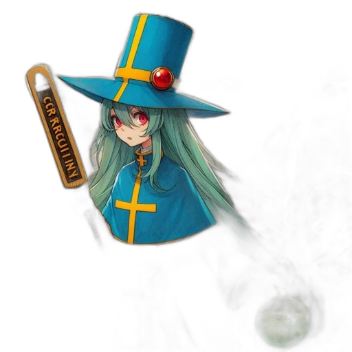 staff, hat, weapon, sword transparent PNG cut-out