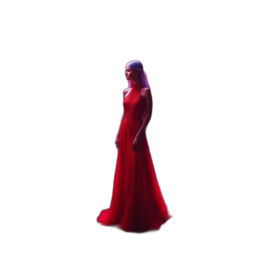 dress, creature, crown, jacket, 3d render, concept art, pixel art, outer space transparent PNG cut-out