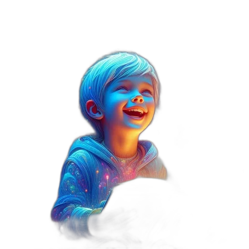 face, robot, creature, concept art, 3d render, photorealistic, fantasy art, neon lights transparent PNG cut-out
