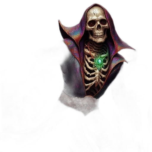 mask, jewelry, staff, face, concept art, fantasy art, pixel art, photorealistic transparent PNG cut-out