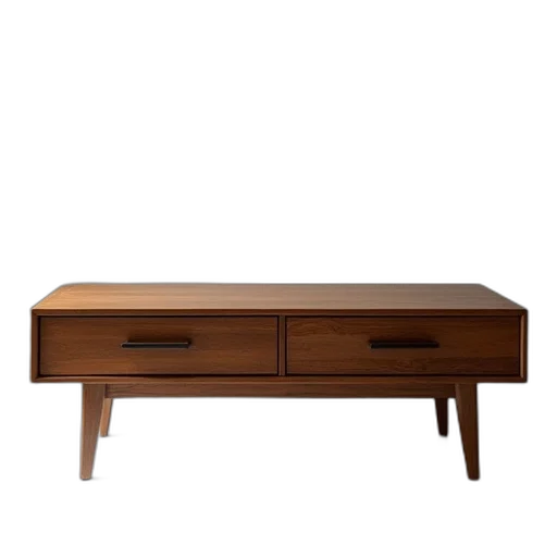 furniture, 3d render, earth tones, table transparent PNG cut-out