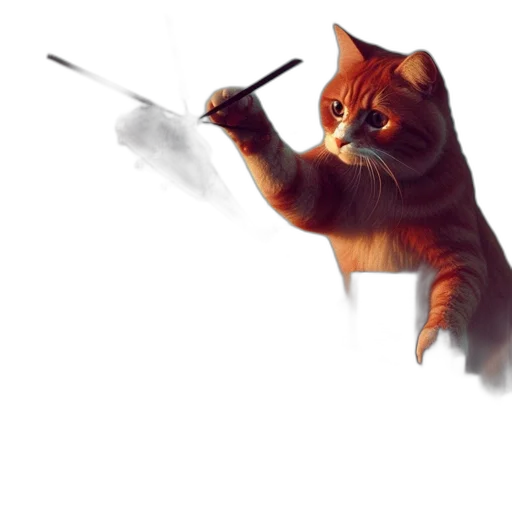 staff, weapon, concept art, fantasy art, photorealistic, oil painting, fire, immense transparent PNG cut-out