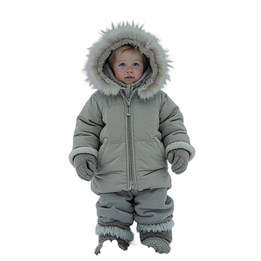 jacket, inuit, child transparent PNG cut-out
