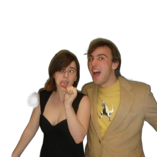 dress, jacket, outer space, man, yellow, shirt, dinosaur, stands transparent PNG cut-out