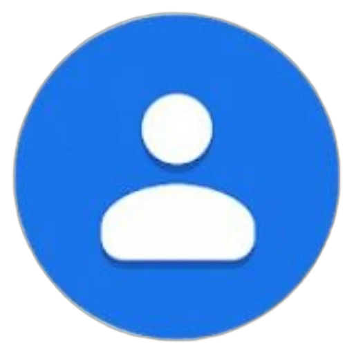 staff, face, blue, circular, icon, white, silhouette, person transparent PNG cut-out