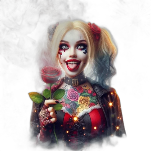 flower, mask, face, fantasy art, concept art, comic book art, photorealistic, fire transparent PNG cut-out