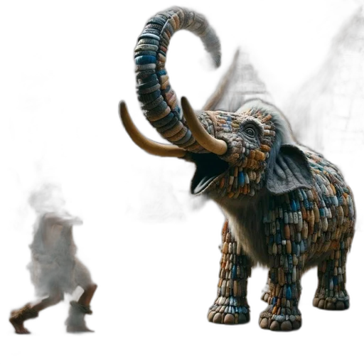 creature, animal, dragon, concept art, 3d render, fantasy art, pixel art, young transparent PNG cut-out