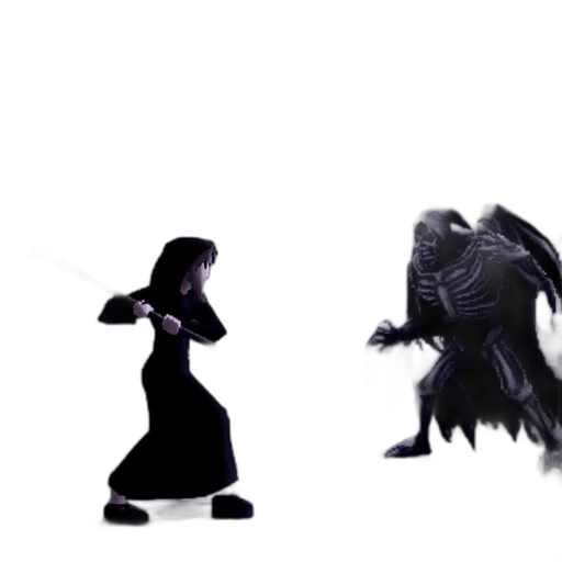creature, staff, concept art, fantasy art, 3d render, comic book art, outer space, fire transparent PNG cut-out