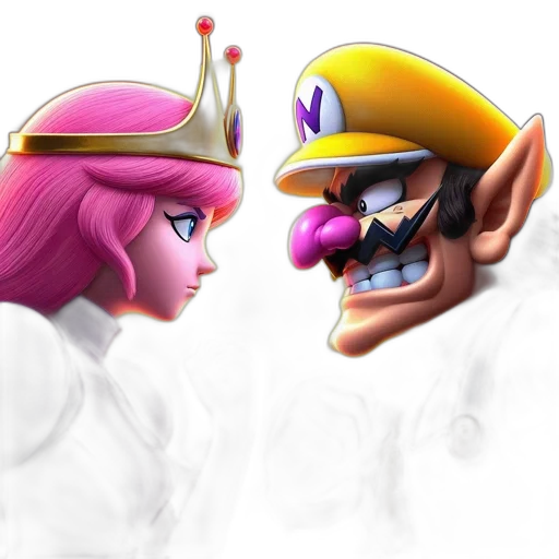 crown, hat, mask, concept art, 3d render, fantasy art, vaporwave, pastel transparent PNG cut-out