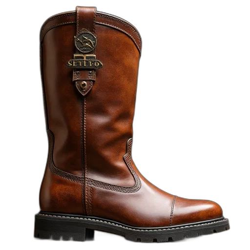 shoes, hunting, boot, irish, setter, logo, side transparent PNG cut-out