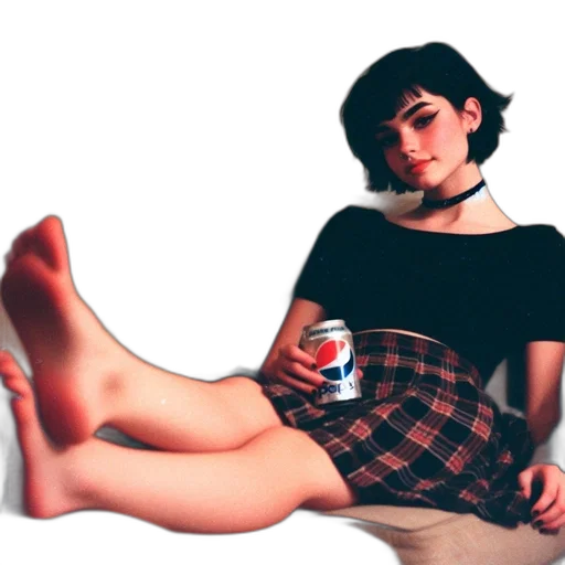 dress, bottle, shoes, jacket, vaporwave, photorealistic, 3d render, concept art transparent PNG cut-out