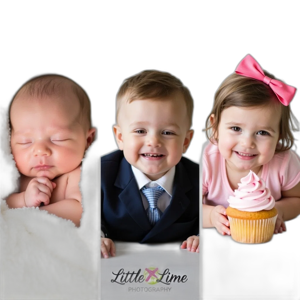 photorealistic, monochrome, dark, triptych, three, images, each, depicting transparent PNG cut-out