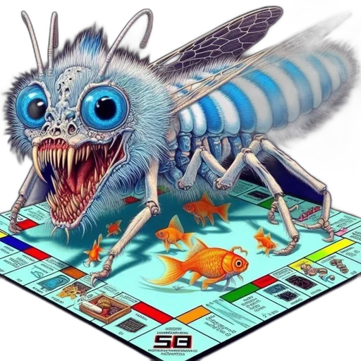 creature, animal, concept art, unusual, sea, monster, monopoly-themed, environment transparent PNG cut-out