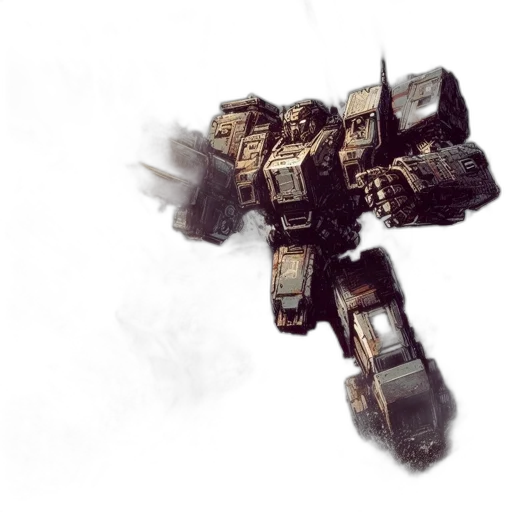 robot, weapon, dragon, animal, concept art, 3d render, watercolor, photorealistic transparent PNG cut-out