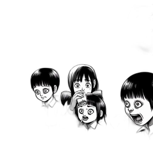 mask, face, creature, comic book art, concept art, anime, cartoon, outer space transparent PNG cut-out