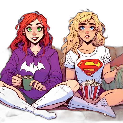 comic book art, concept art, cartoon, pixel art, fire, colorful, red, neon transparent PNG cut-out