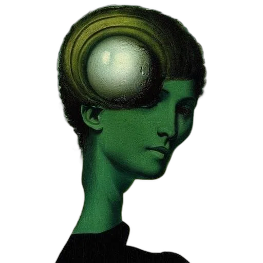 hat, crown, mask, face, concept art, vaporwave, cyberpunk, pixel art transparent PNG cut-out