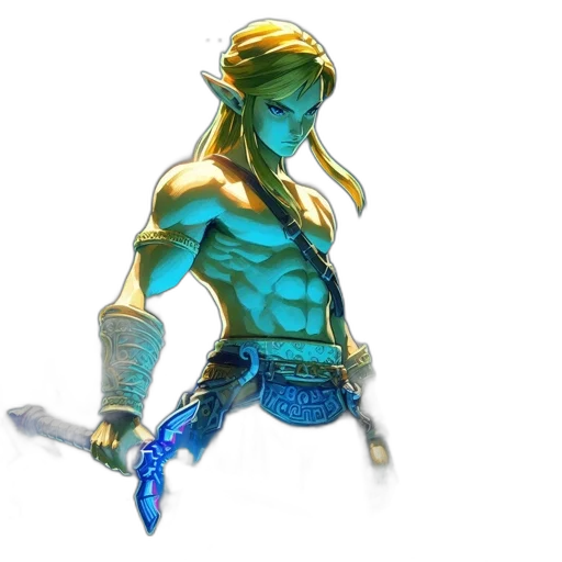 sword, mask, staff, weapon, concept art, fantasy art, 3d render, pixel art transparent PNG cut-out
