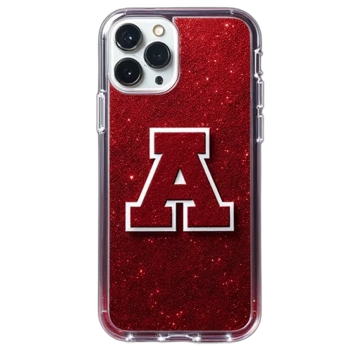 arkansas, crimson, galaxy, clear, case, confetti, design transparent PNG cut-out