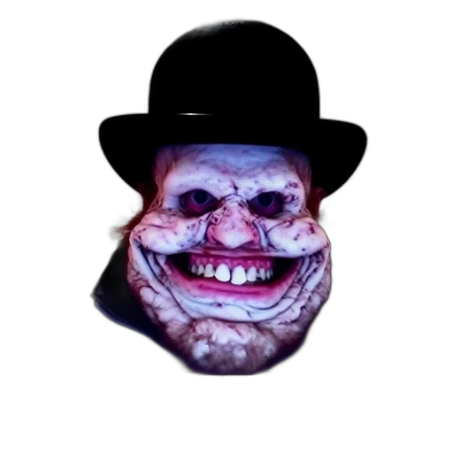 mask, hat, face, creature, concept art, 3d render, photorealistic, individual transparent PNG cut-out