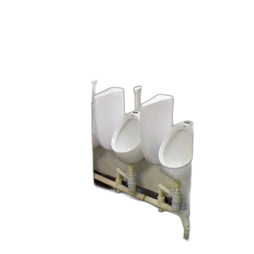 crown, furniture, weapon, food, 3d render, row, white, urinals transparent PNG cut-out