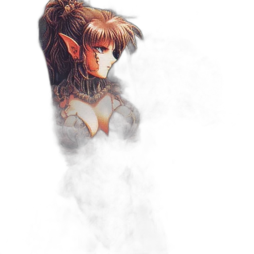 mask, dragon, weapon, sword, fantasy art, concept art, watercolor, anime transparent PNG cut-out