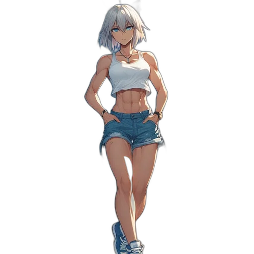 dress, weapon, robot, jacket, concept art, pixel art, anime, fantasy art transparent PNG cut-out