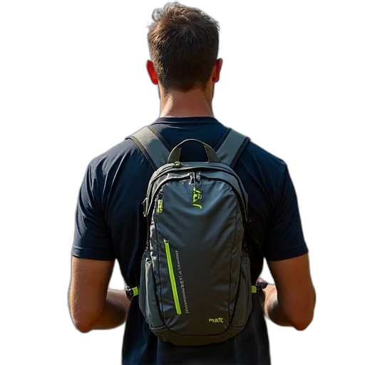 jacket, staff, 3d render, ultimate transparent PNG cut-out
