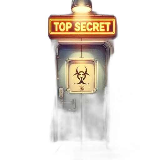 weapon, jacket, concept art, serene, well-lit, interior, top, secret transparent PNG cut-out