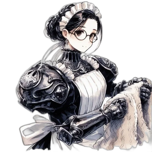 robot, dress, staff, crown, concept art, pixel art, fantasy art, photorealistic transparent PNG cut-out