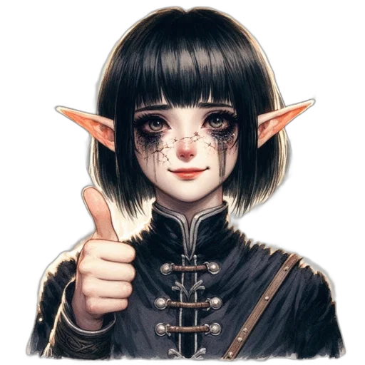 staff, face, mask, dragon, fantasy art, concept art, pixel art, anime transparent PNG cut-out